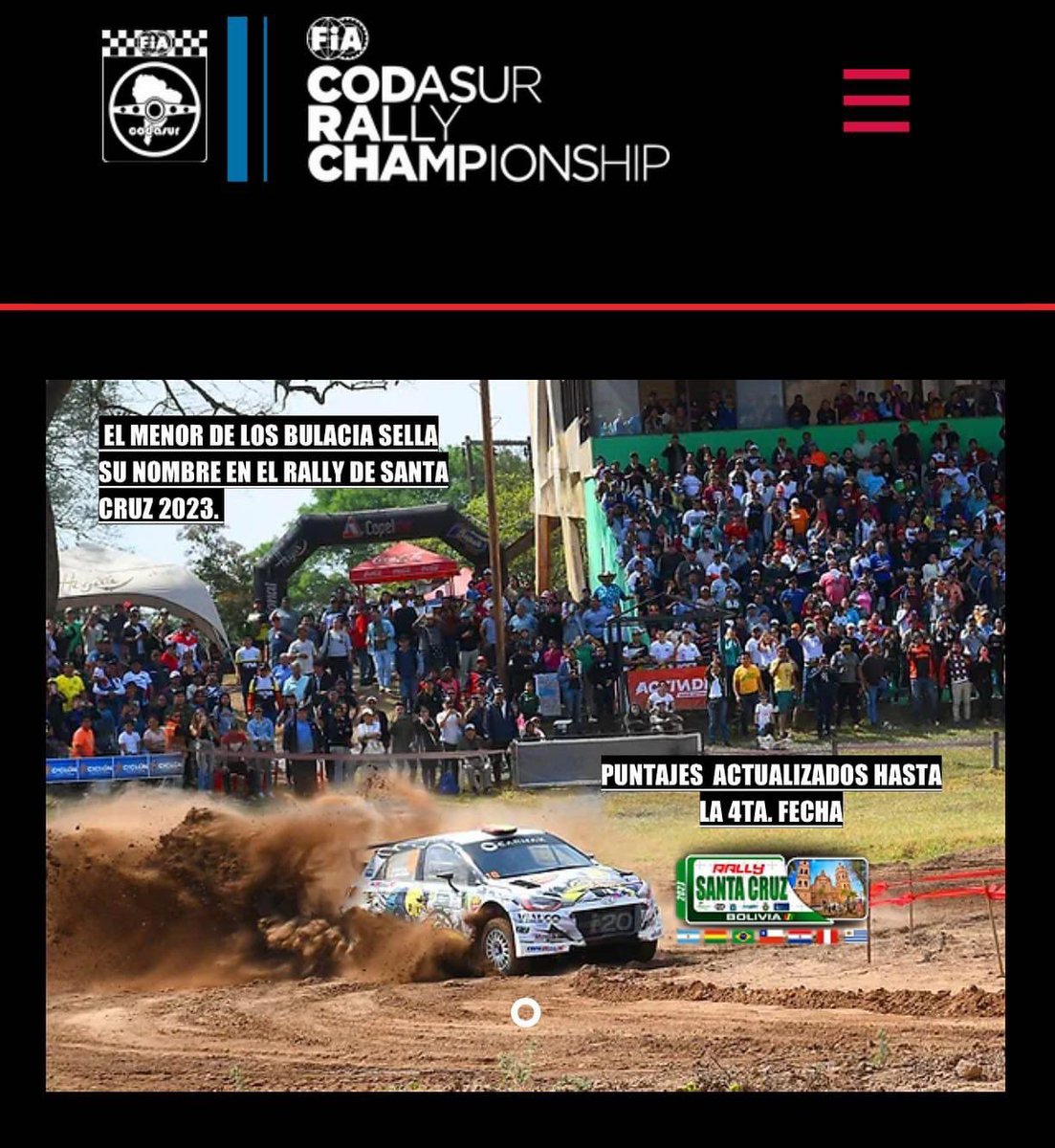 rally fia codasur tweet media