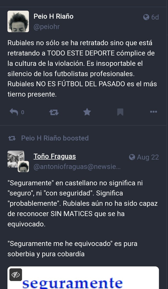 NovakunaDos's tweet photo. @iescolar Hola @iescolar, ¿Peio estaba muy activo hasta ayer, está bien? Seguramente habrá borrado la cuenta por error. Esperemos que tú no hagas como lo que él denunciaba de A3 y publiques algo sobre este tema de actualidad. ¿Crees que #Peio debería tener miedo a perder su trabajo o no? https://t.co/dNo9kdEv8N