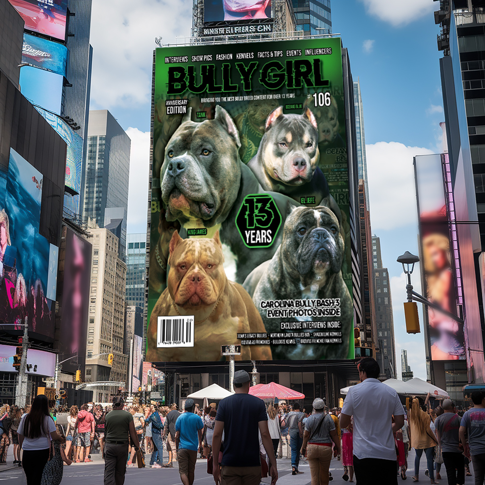 bullygirlmag's tweet image. 🎉 It's here! Bully Girl Magazine Issue 106 is NOW available for Pre-Order! Celebrate 13 years of Bully tales with us. Grab your edition exclusively at BGM Warehouse before it's gone. 🔥🐾
bgmwarehouse.com
#BullyGirlMag #Issue106 #BullyCommunity #bullygirlmagazine