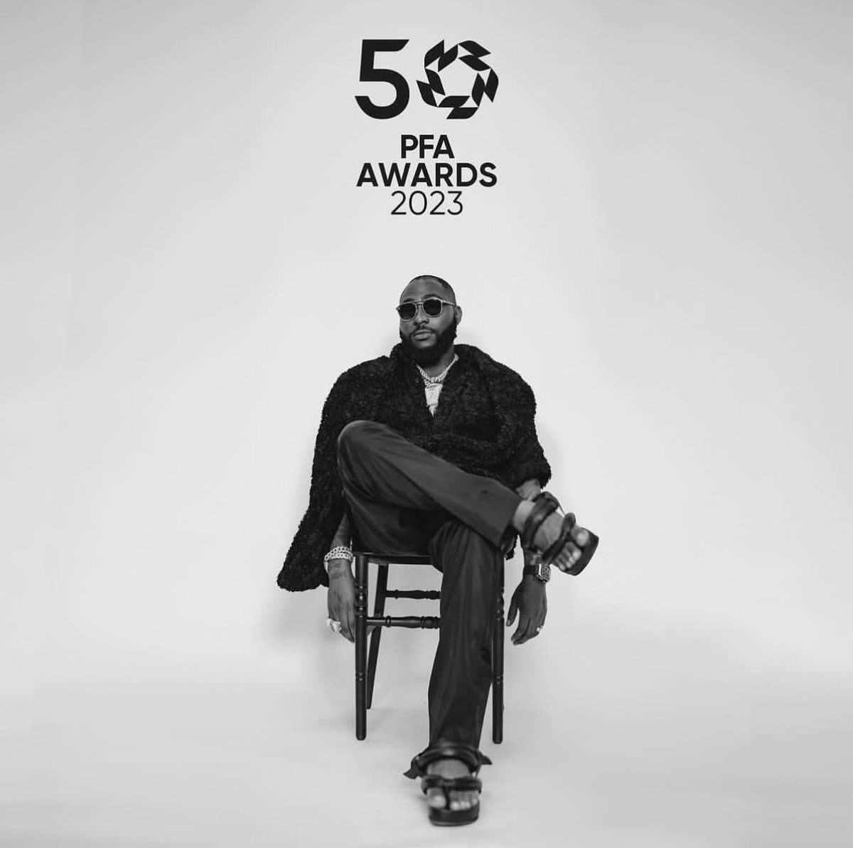 the49thstreet's tweet photo. Davido will make history as the first African act to perform at the PFA Awards tonight 🧡🇳🇬 https://t.co/Qu1RaGbsiG