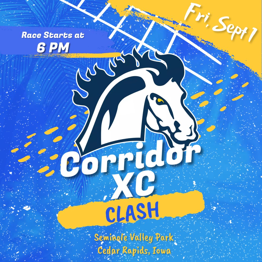 Mark your calendars! Our season opener is this Friday! Bonus, it's at home, on our national caliber course!