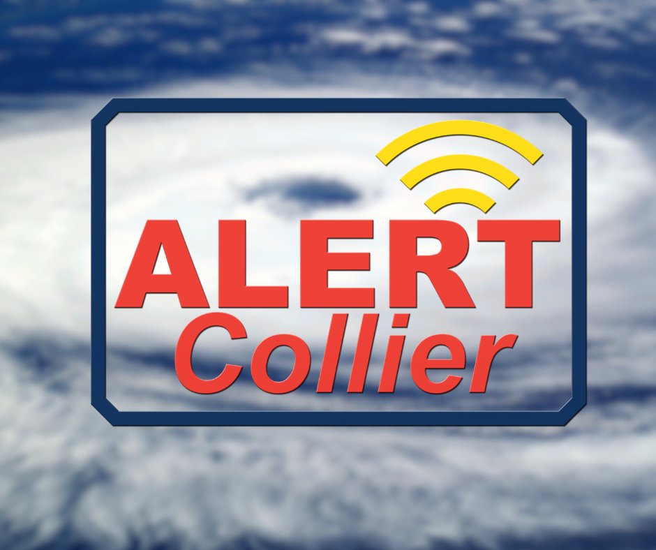 #AlertCollier notifications are radar-indicated signatures from the National Weather Service and should be taken seriously. Notifications will continue as weather conditions warrant. 

#CollierCounty #Idalia #emergencyalerts