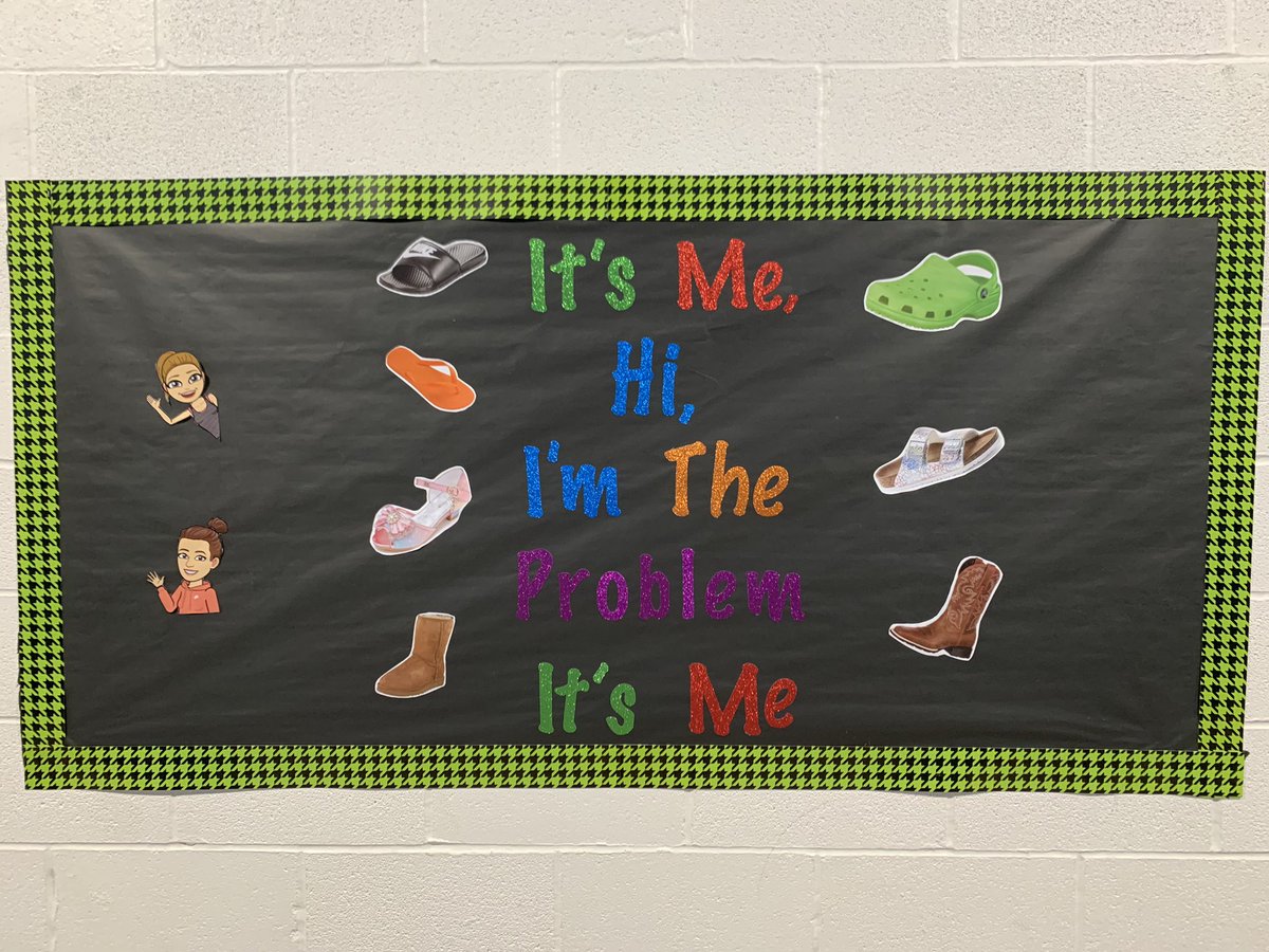 coachmauldin20's tweet photo. Finally finished putting together our bulletin boards for the year! #TogetherWeImagine @Hill2Rebecca  @HickoryRidgeES @taylorswift13 https://t.co/DkzYyHL18V