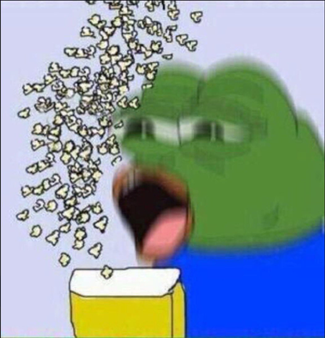 so let me get this straight

rogue devs sold their 4% of coins and are gone

the last dev is probably burning the remaining 10T/using it for things to benefit the project

Matt furie is now holding $1M worth (roughly) of $PEPE 

BTC ETF coming soon

and you’re not bullish?