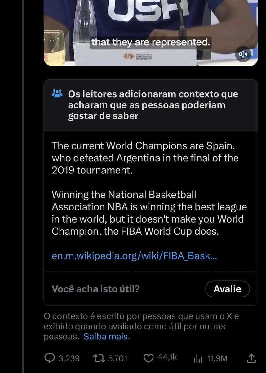 PerolasdaNBA's tweet image. O Twitter adicionou uma nota no tweet que o Tyler Herro fala que o campeão da NBA é o campeão do mundo hahahahaha