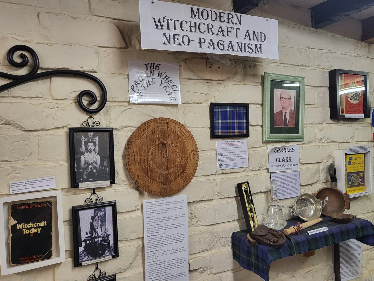 I visited the Museum of Magic, Fortune-Telling &amp; Witchcraft in Edinburgh last week - I was happy to see how they had done more in their tiny space than some large museums had managed to do across several galleries, in relation to the relevance of witchcraft in culture TODAY. 🏛