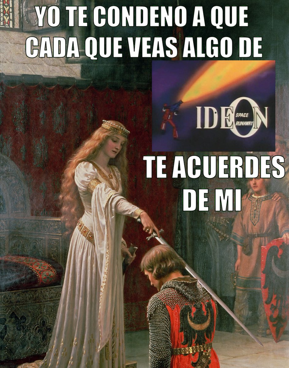 ccborrego's tweet image. Es que el fandom de esta, ay, por favor, Julián. Somos tres, ni al caso.

#SpaceRunawayIdeon #Ideon #TheIdeon #YoshiyukiTomino #DensetsuKyojinIdeon