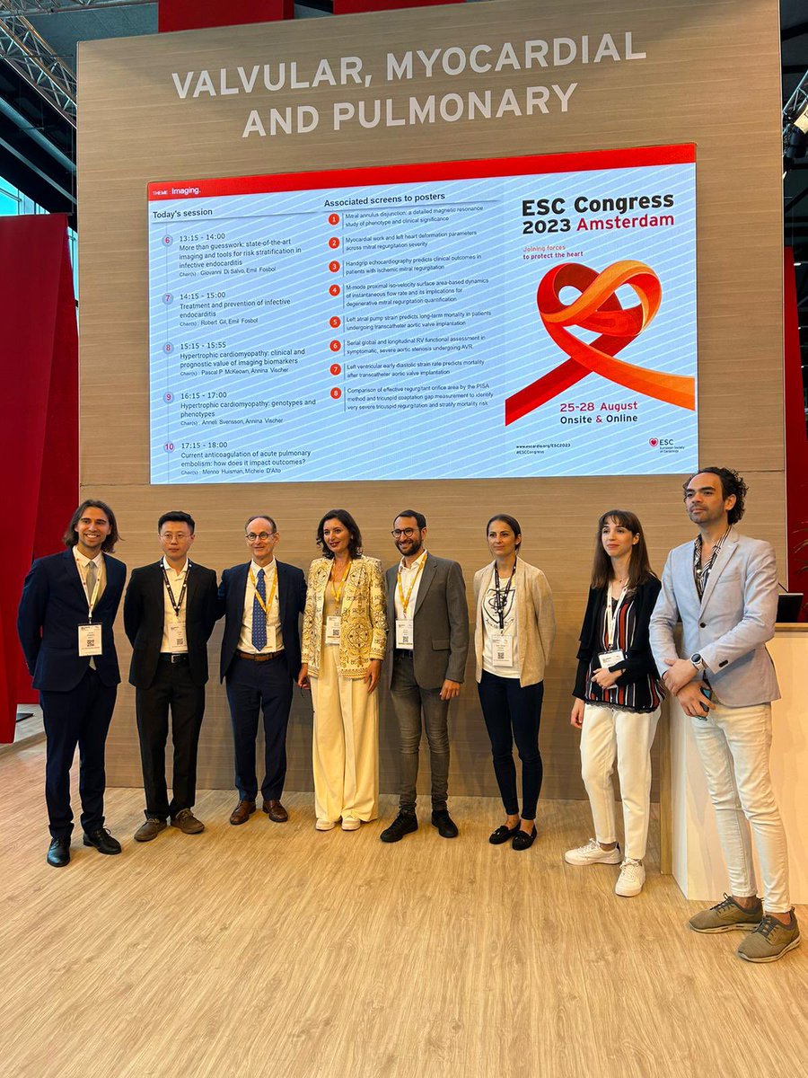 I'm delighted to present my second abstract on the benefits of handgrip exercise testing in patients with ischemic mitral regurgitation at the #ESCCongress in Amsterdam. 
Thanks <a href="/Max_Spieker/">Maximilian Spieker</a> for supporting my research journey!