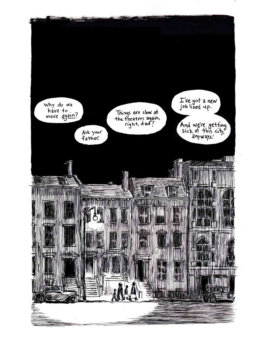 Dan Mazur (@danmazurcomics) on Twitter photo New page from the childhood sections of "Will Eisner: a Graphic Biography" coming in 2025 from <a href="/NBMPUB/">NBM Graphic Novels</a>. Pen and ink on paper, of course! New page from the childhood sections of "Will Eisner: a Graphic Biography" coming in 2025 from <a href="/NBMPUB/">NBM Graphic Novels</a>. Pen and ink on paper, of course!