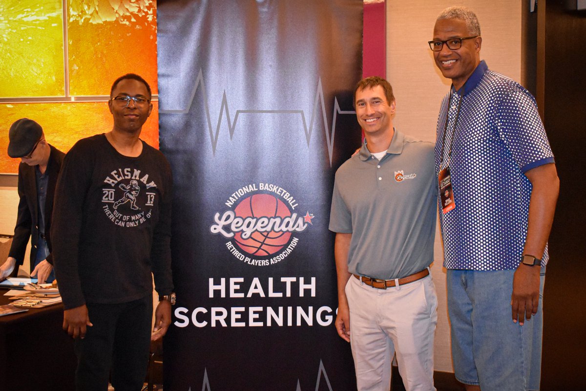 Since 2016, NBRPA Health Screenings have provided our members thorough and preventive healthcare check-ups to address many of the medical issues experienced by former players We're continually expanding our services and reach to ensure the long-term health of all @NBAalumni 🩺