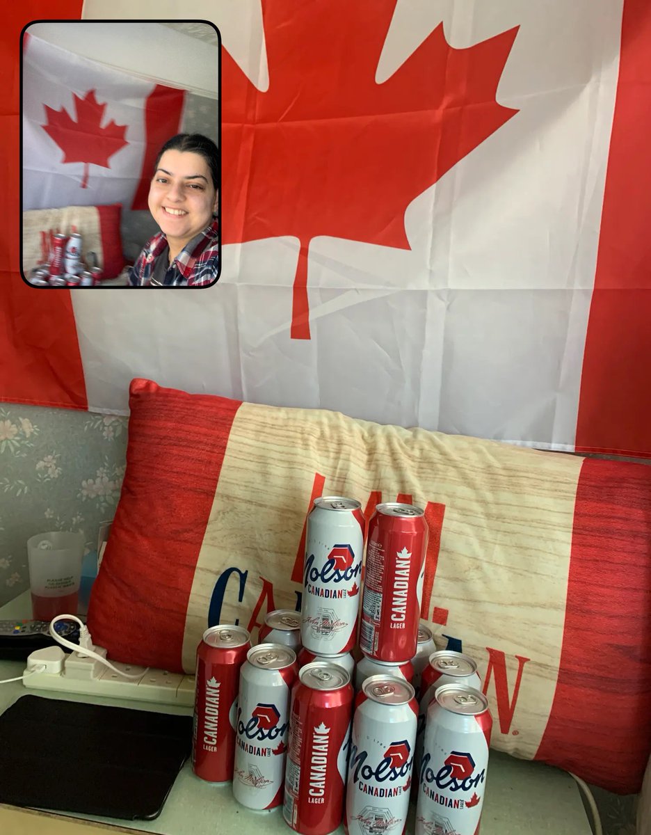 ManveerLochab's tweet photo. @revldrinks @revldrinks #Revl #revlrsclub #molsoncanadian no order is complete with a Canadian which I can finally order with REVL 🍻🇨🇦 https://t.co/G1HmBC2YJA