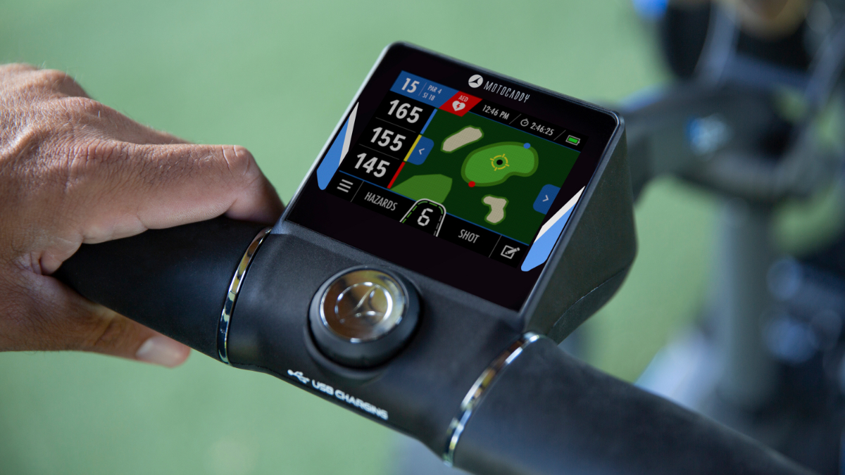 A sleek screen with all the information you need with GPS #Motocaddy electric trolleys 🤩

👉 fg1.uk/5624-Q741883