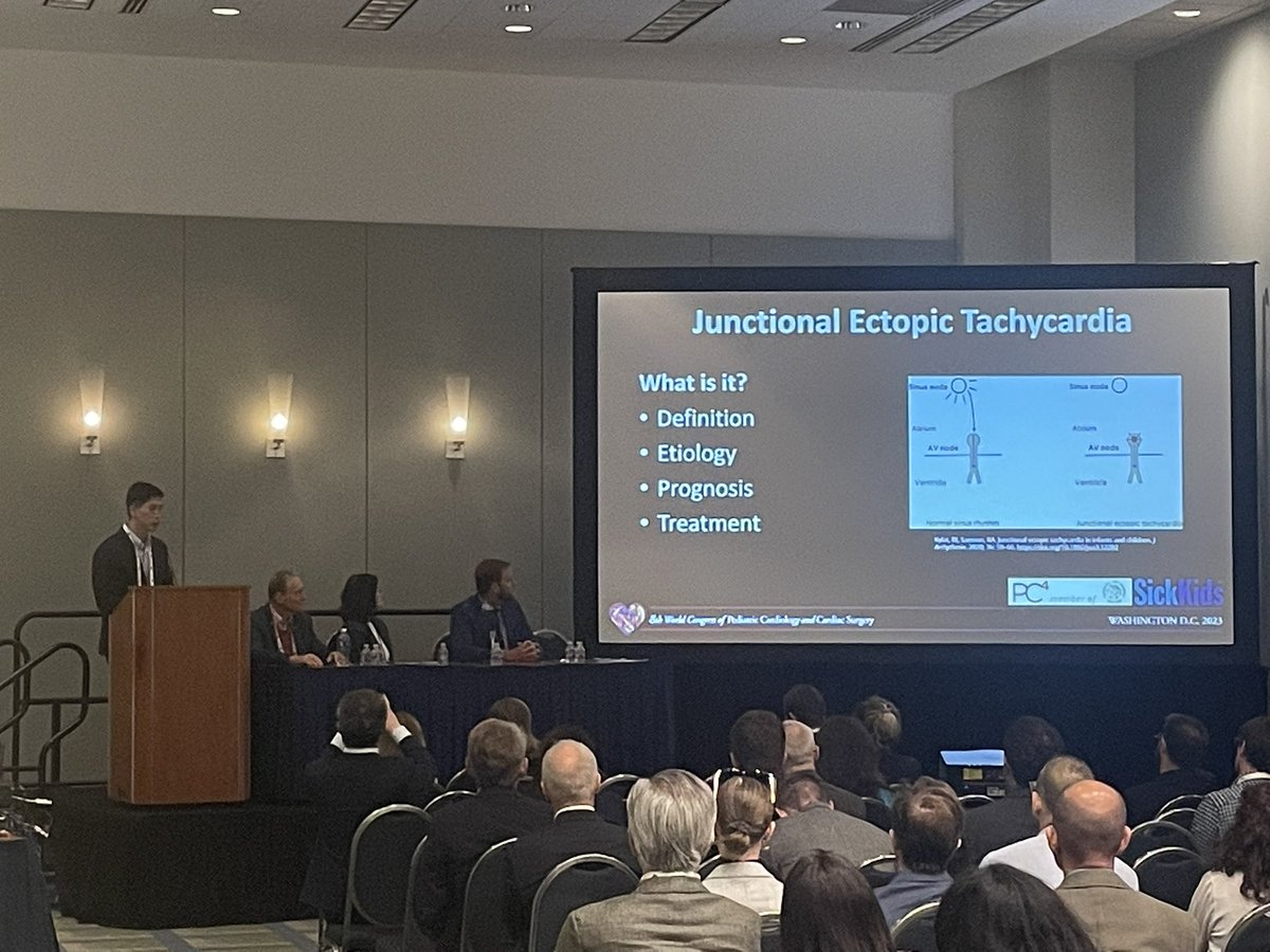 michael kim -  dominating an oral presentation on a PC4 study about postop JET at the World Congress <a href="/pc4quality/">PC4 Pediatric Cardiac Critical Care Consortium</a> <a href="/CincyKidsHeart/">Cincinnati Children's Heart Institute</a> <a href="/8thWCPCCS2023/">WCPCCS2023</a> <a href="/MichaelKimDO/">Michael Kim</a>