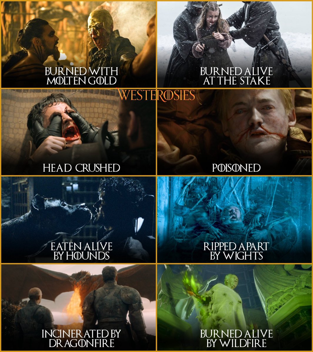 Which character had the worst death in Game of Thrones?