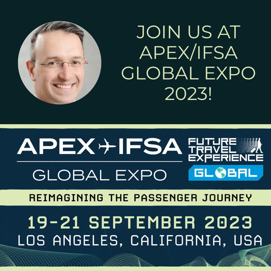 Join us at <a href="/theAPEXassoc/">APEX</a> <a href="/IFSAOnBoard/">IFSA</a>  <a href="/FutureTravelX/">Future Travel</a> Global EXPO in a few weeks!