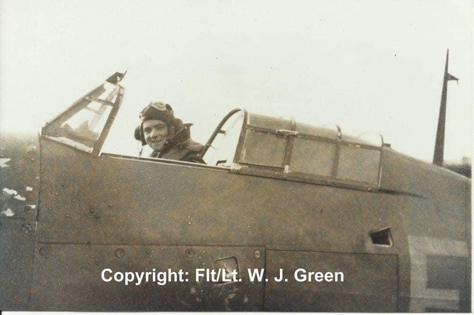 Today, 29th August, is always a special day in the Museum calendar as we remember our dear late friend, Sgt William James 'Bill' Green - shot down in combat over the Elham Valley, nr Hawkinge 83 yrs ago. Bill baled out injured & survived. He later died on 7th Nov 2014 age 97