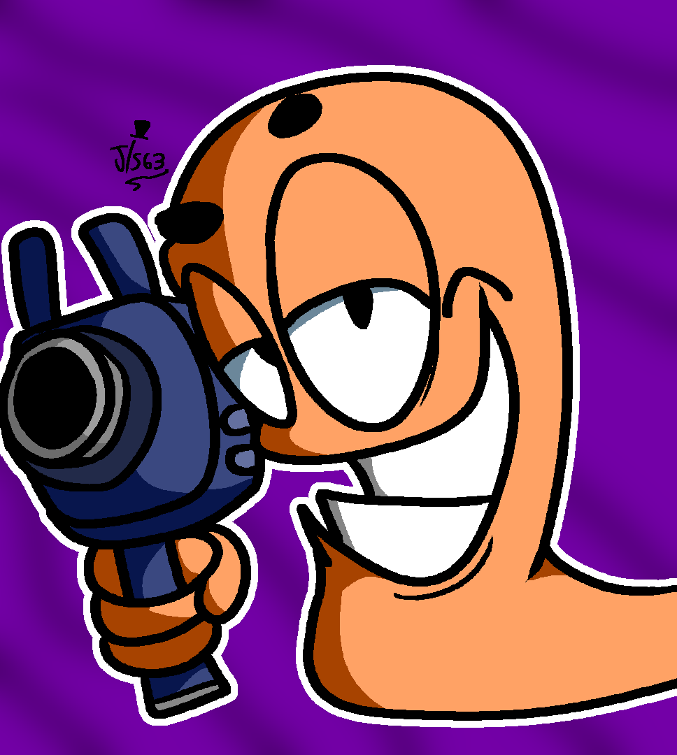 swaguinho663's tweet photo. sei lรก,deu vontade de desenhar isso
#fanart #wormsgame https://t.co/GIPz34fnRc