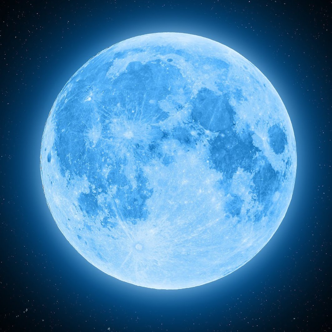 NEWS 🚨: A rare 'blue supermoon' will appear in the night sky tomorrow (Aug. 30) It's reported to be the biggest and brightest moon this year