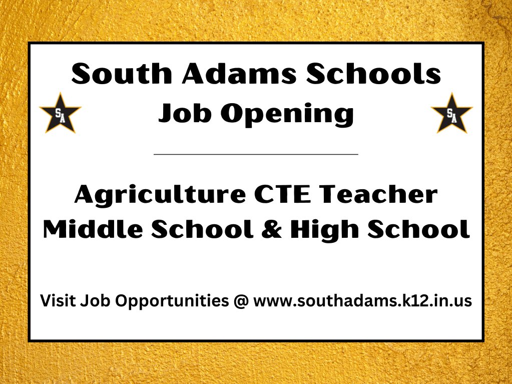 South Adams Schools (@sa_schools) on Twitter photo 