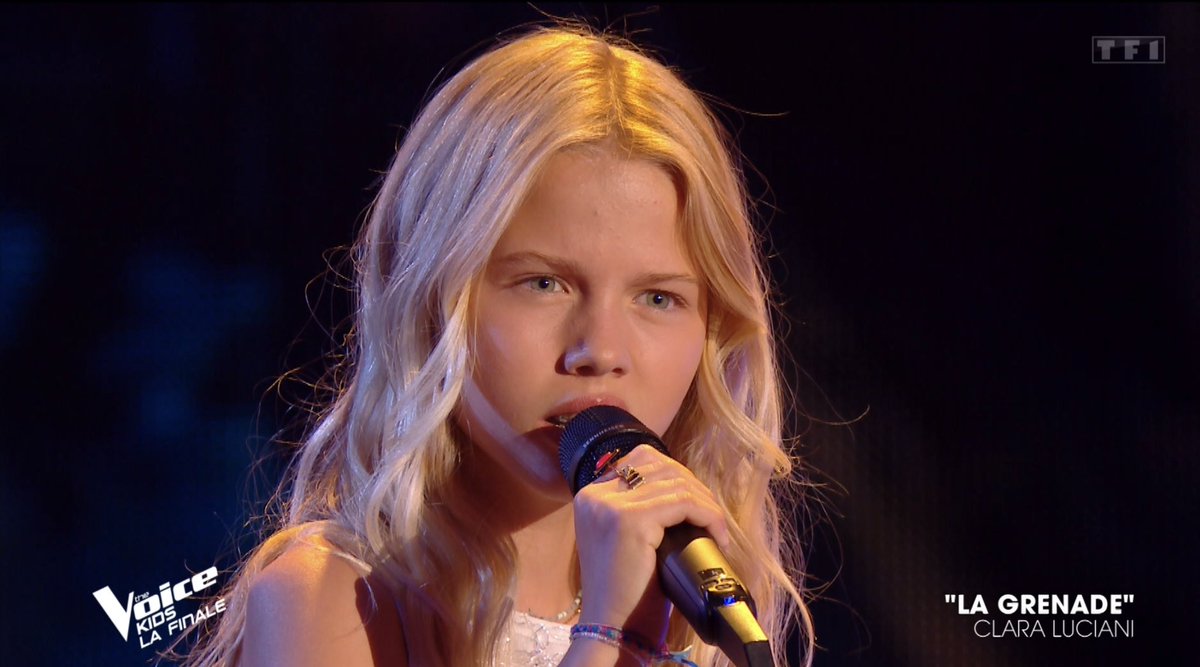 oneundiscover's tweet photo. Quoi qu ‘il arrive …une magnifique étoile est née 
Cette voix …
Lucie  … #TheVoiceKids https://t.co/vh9efU7aeI