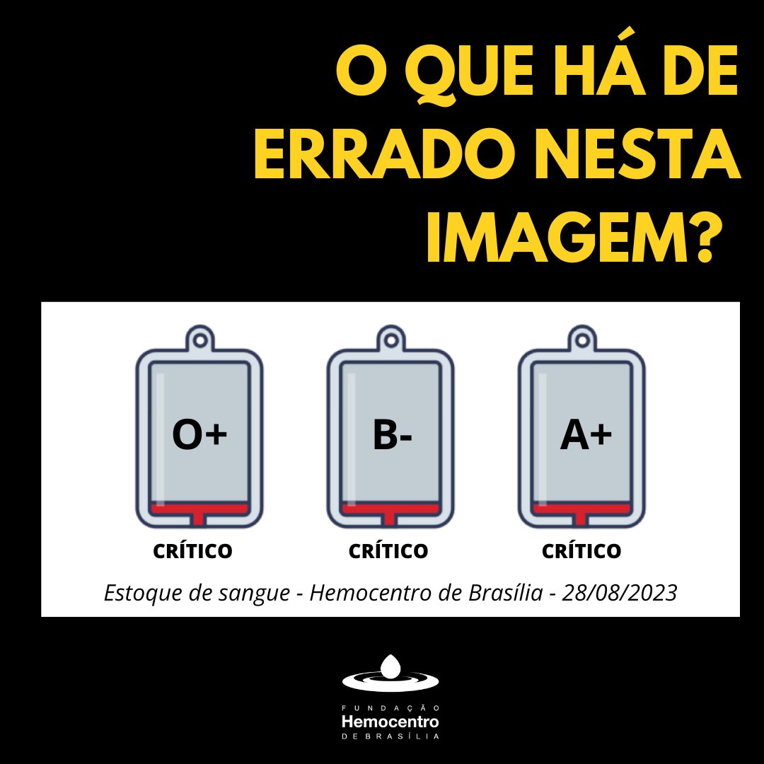 Hemocentro de Brasília tweet media