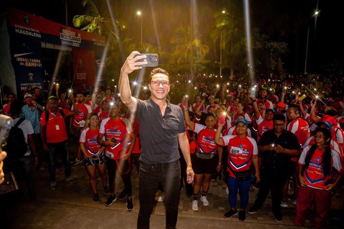 En la 2da edición de la Maratón Nocturna participaron 2.400 magdalenenses
<a href="/LuzMarinaEsper1/">Luz Marina Esper Fayad lalibertadco</a> 
lalibertaddelmagdalena.com/sitio/2023/08/…