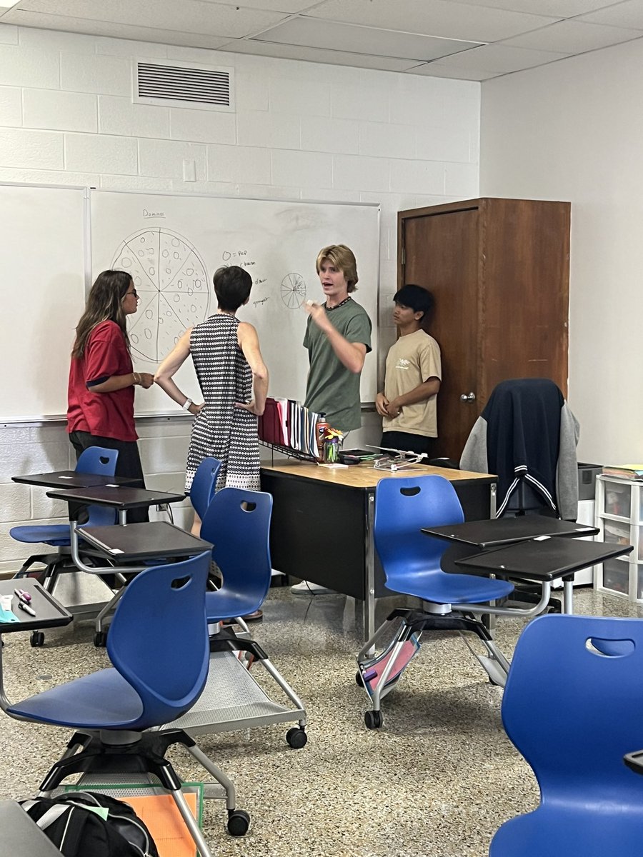 MsSwannerKHS's tweet photo. #calculuschiefs thinking through a pizza problem on day 1 🍕@KaraHenry_KHS #BTCVB #buikdingthinkingclassrooms #khsmath4life @KHS_Chiefs https://t.co/s84sbsyFBG