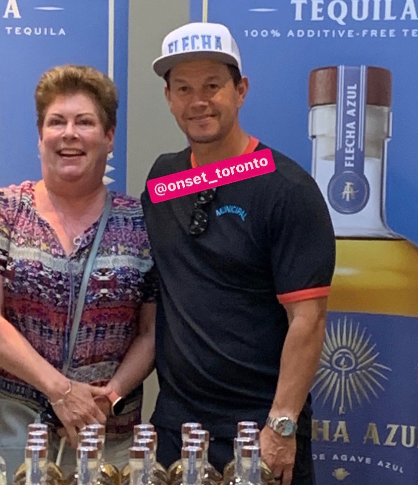 Mark Wahlberg promotes his Flecha Azul Tequila at the LCBO in Toronto.
<a href="/TOFilming_EM/">Toronto Filming</a> <a href="/WhatsFilmingON/">What's Filming</a> 
.
.
.
.
#markwahlberg #tequila #flecha #flechazul #lcbo #thefighter #ted #transformers #celebrity #toronto #canada #promoting #spotted