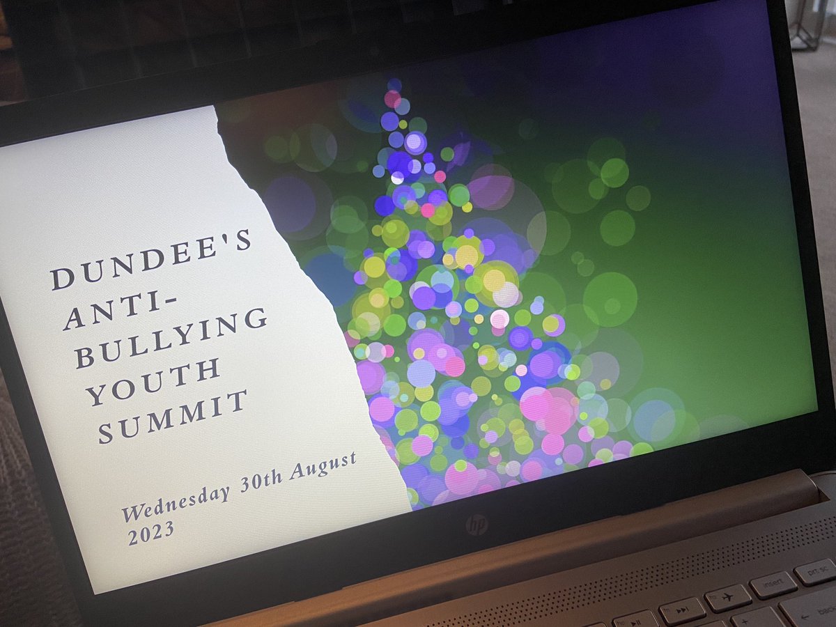 DundeeHWB1's tweet image. Looking forward to bringing almost 100 children, young people, school staff, parents, @_respectme_ NHS, CLD, Police colleagues &amp;amp; many more to discuss anti-bullying at Dundee’s Youth Summit tomorrow. 
Let’s work together to make things better. #DundeeYouthSummit #DundeeLearning