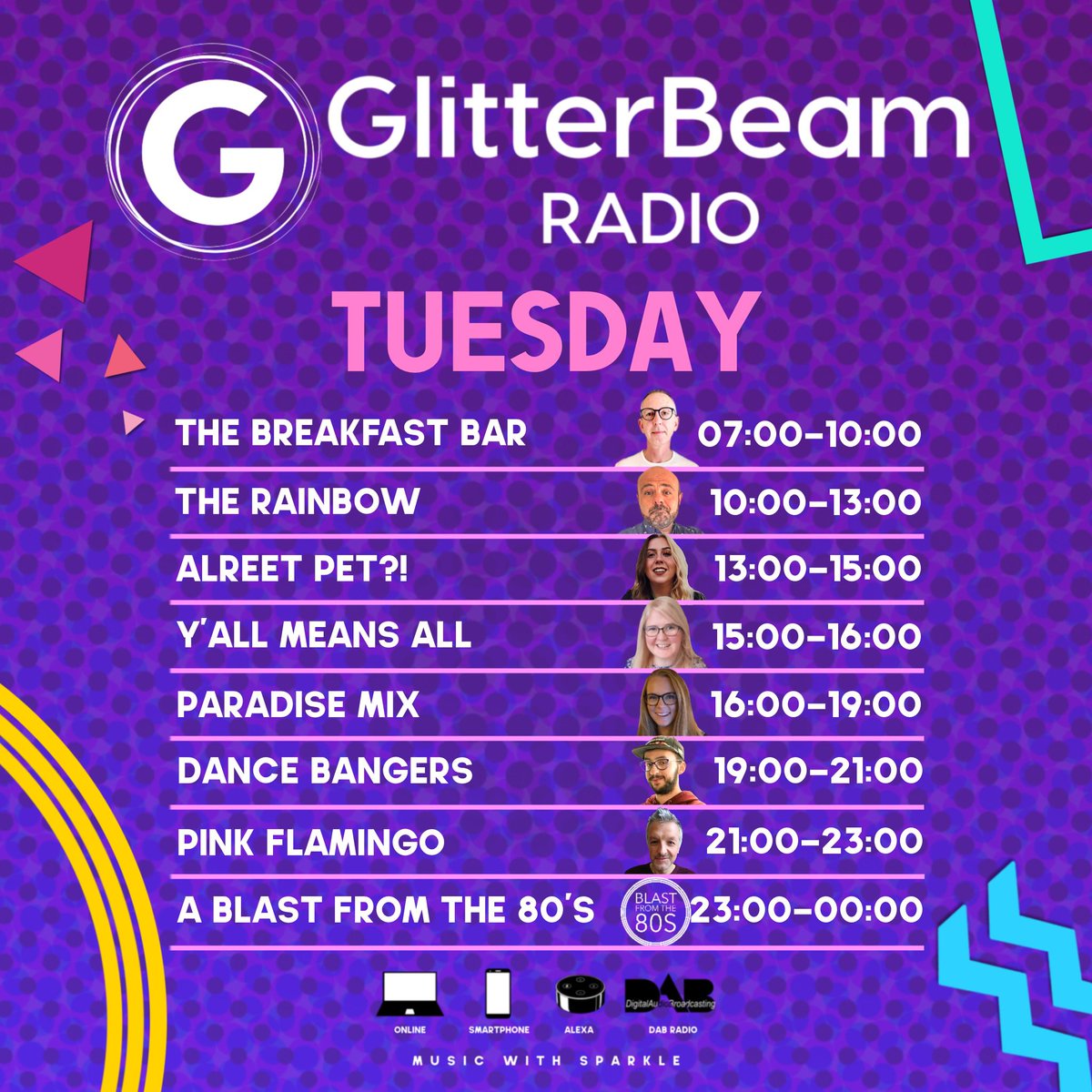 I'm up at 9 on @GlitterBeamUK with tunes loaded from First Choice, Blessed Madonna, Cakes da Killa, Arca, Björk + Shygirl, Sherelle, Beyoncé, Fever Ray, Sheila B. Devotion, Planningtorock, CSS, SYREETA, Yves Tumor, BAMBII, Romy, Avalon Emerson + more #LGBTQmusic #LGBTQradio 🏳️‍🌈