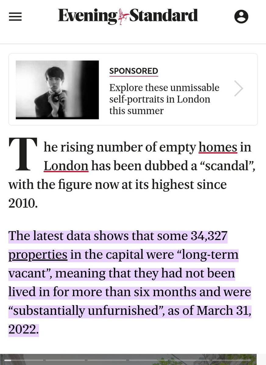 @KingBobIIV Yep, it's a disgrace how many homes are empty in London.