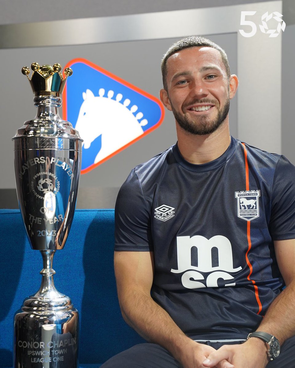 PFA's tweet photo. PFA League One Players’ Player of the Year. 

Congratulations, @ConorChaplin10 👏

#PFAawards #PFA50 https://t.co/wX2fCEPWJi
