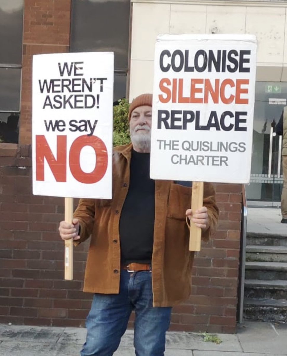 diarmaidm's tweet photo. I see the merchants of hate were out today in Blackrock, some of them on tour from Ballybrack. I feel such shame seeing Irish people behave like this considering our own history of migration. https://t.co/SDnYGg2pnM