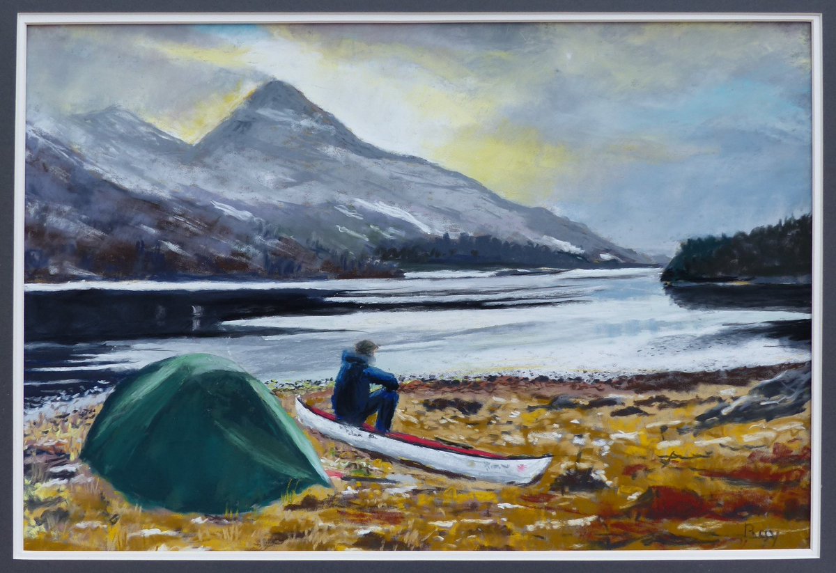 Hi folks, it’s been a day of settling. I have to say I haven’t yet assimilated the whole thing. Thank you for all your warm words of congratulations &amp; admiration. I really appreciate your kindness. I’m enjoying family time, sliding back into home life. My Dad painted this for me.