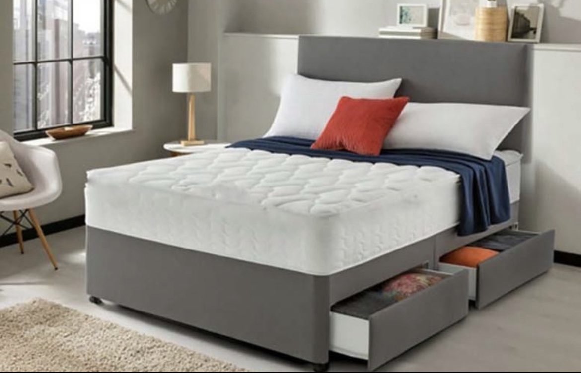 This divan bed with headboard and mattress has up to 55% OFF!! Check it out here ➡️ awin1.com/cread.php?awin…