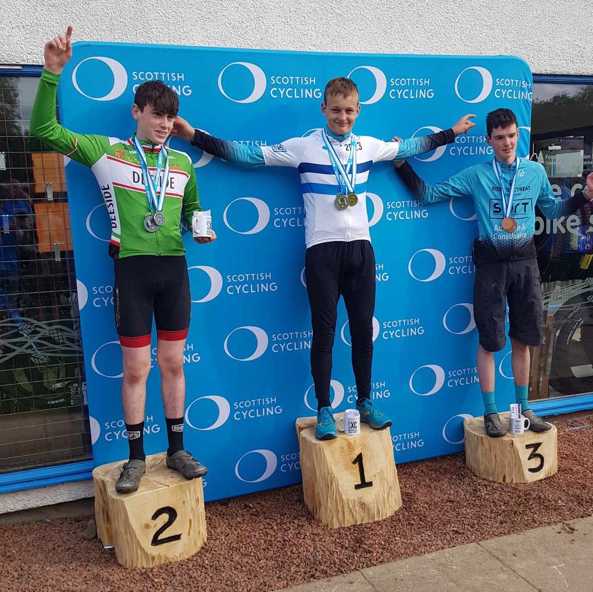 Really happy with my Scottish XC Champs & Series win. Thanks to @ScotiaOffroadRT, sponsors, all the organisers, & volunteers

1 XC race left but #crossiscoming next week as a Junior.

@Auxilium_ITC @theBicycleWorks @athleticevouk @SXC_Series @ScottishCycling @BoroughmuirPE