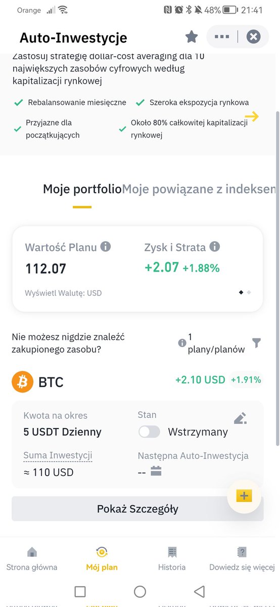 cryptomichall's tweet photo. $btc #kryptowaluty #binance w eksperymencie nabity został zysk. Zgodnie z założeniami zatrzymuje plan ponieważ nie chce uśredniać ceny w górę. Teraz śledzenie wykresu i oczekiwanie na zamknięcie pozycji lub spadek ceny i dalsze działanie :) https://t.co/YrQ0Jed1z8