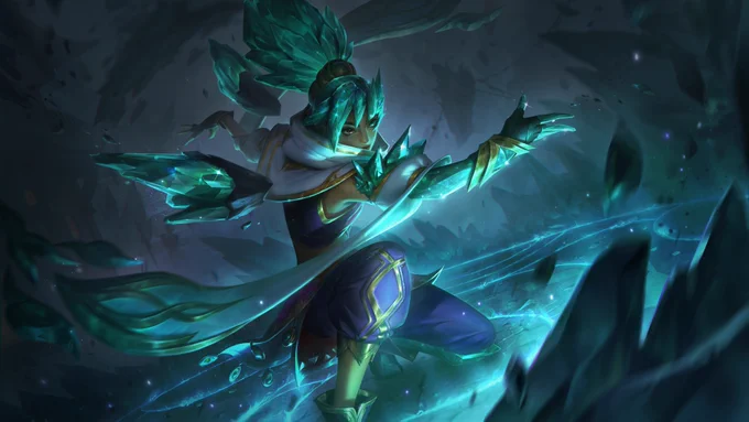 Canalizad el poder del cristal. Taliyah Crystalis Motus 