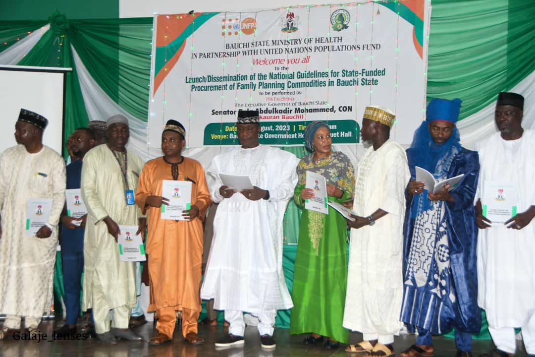 UNFPAKDSO's tweet photo. Governor Bala Mohammed launches dissemination of national guidelines for state-funded procurement of family planning commodities in Bauchi State. This reaffirms his commitment to investing in the health sector.... https://t.co/noSgezqPuM