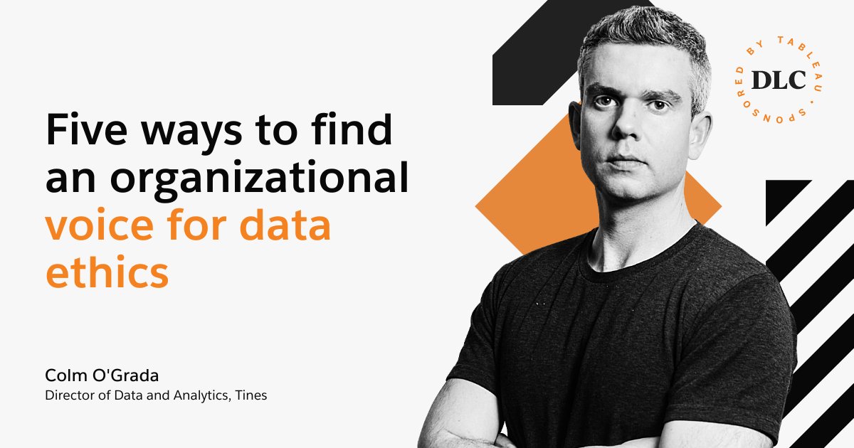 It’s a complex and nuanced subject: the ethical use of data. DLC Advisor, Colm O'Grada, offers a five-step process for building a strong foundation of #DataEthics principles and translating that to your data. #DataForward
👉bit.ly/3NYSxNu