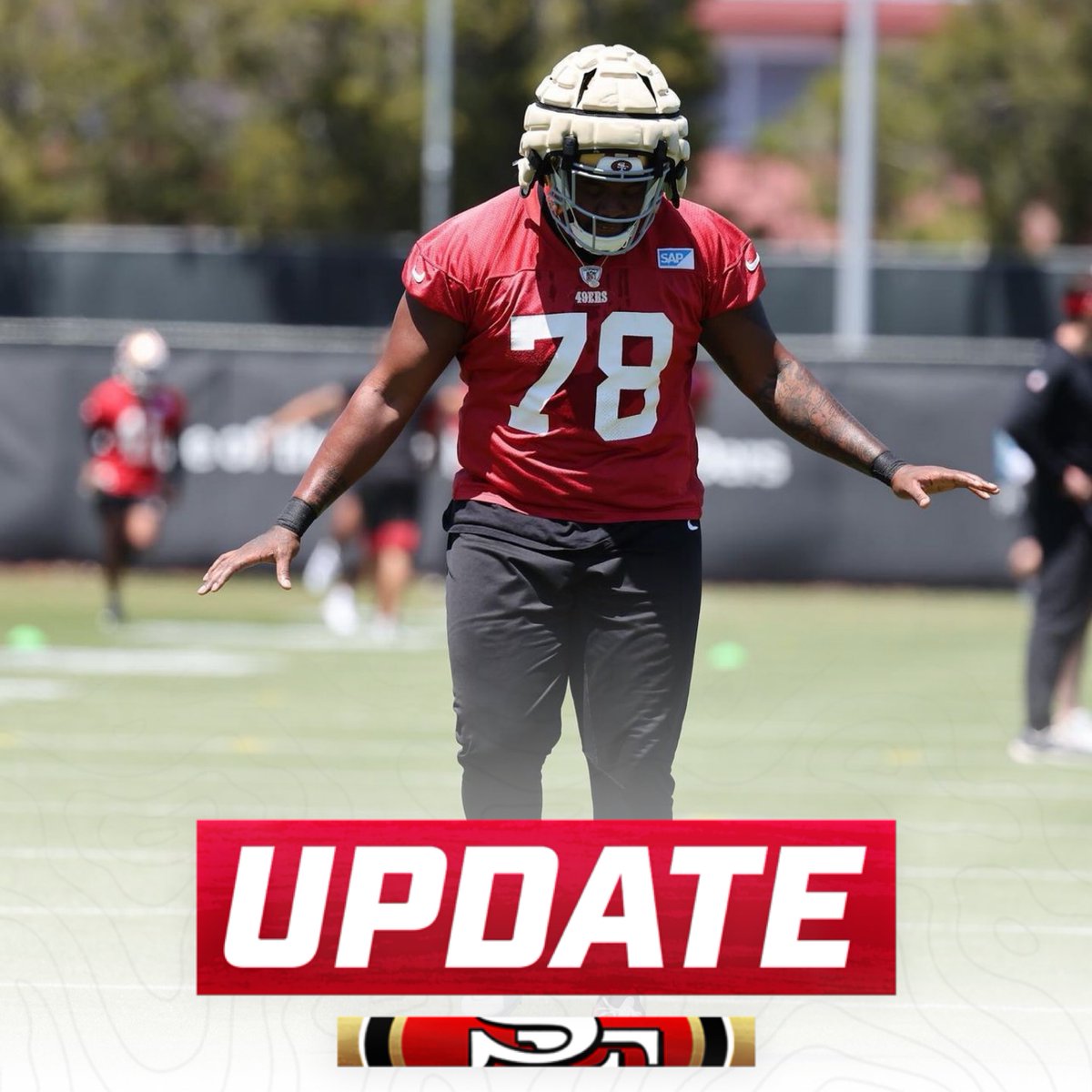 OurSf49ers's tweet photo. The #49ers have waived OT Leroy Watson and he will be another practice squad candidate, per @mattbarrows https://t.co/DCAyAC36H4