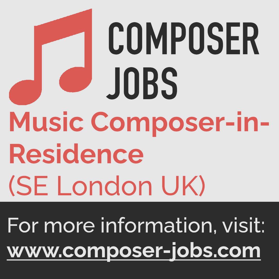 ComposerJobs's tweet photo. Looking for a Composer-in-Residence!

See https://t.co/rXzDbUDmMm for more information.

#ComposerJobs #Composer #ComposingJobs #MusicComposingJobs #MusicComposerJobs #MusicComposing #MusicComposer #MusicJobs #ComposerJob #MusicJob #MusicCreatives #ComposerLife https://t.co/4UbyCP9aau