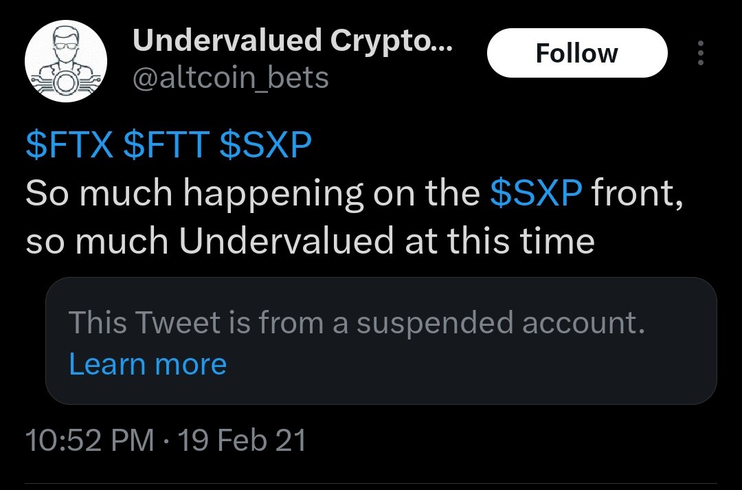 ParrotCapital's tweet photo. It is funny to me when users with a proven track record of "investing" in and/or promoting scams like #FTX $FTT, #BlockFi, $LUNA, $UST, #Celsius $CEL, #SwipeWallet $SXP, etc. come on to my feed to lecture me about "baseless accusations" with CZ and #Binance.
Nice track record.🦜 https://t.co/x0wNoJCMxG