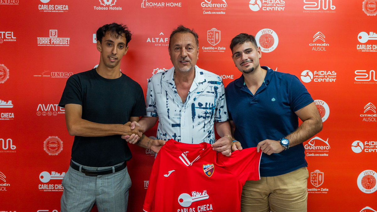 Lilcabrera4's tweet photo. Muy contento de anunciar la colaboración con UD Torre del Mar @udtorredelmar71 de Tercera RFEF y nuestra academia @acadrealintl para esta temporada 🤝
Un pasito más para seguir cumpliendo objetivos!! https://t.co/ekh3QgaXoZ