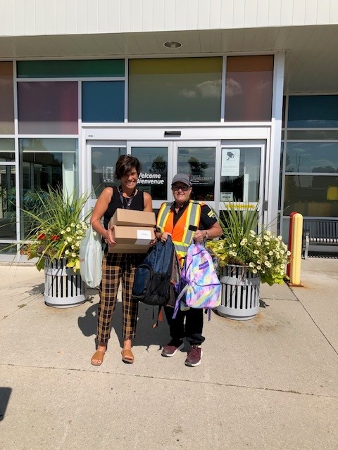 Thanks to the Finalized Vehicle Logistics Team at TMMC for once again supporting children & youth in Waterloo Region. These supplies will ensure students return to school ready to LEARN! Thanks for making something good happen!