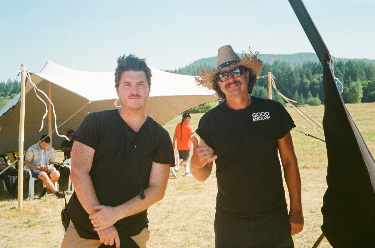 OrcaCoveMedia's tweet image. Crew of #SweetSummerPowWow.

Lesley Marshall, (Asst. Camera), James McAndrew, (Asst. Locations Manager), Kira Doxtator, (Third Asst. Director), Charlie Hawkes (Set Supervisor/Costumes), Tristan Moriarty (BesPerson/Grip), Andrew Kondrat (Dolly Grip).

By Daniel Taggart-Hodge.