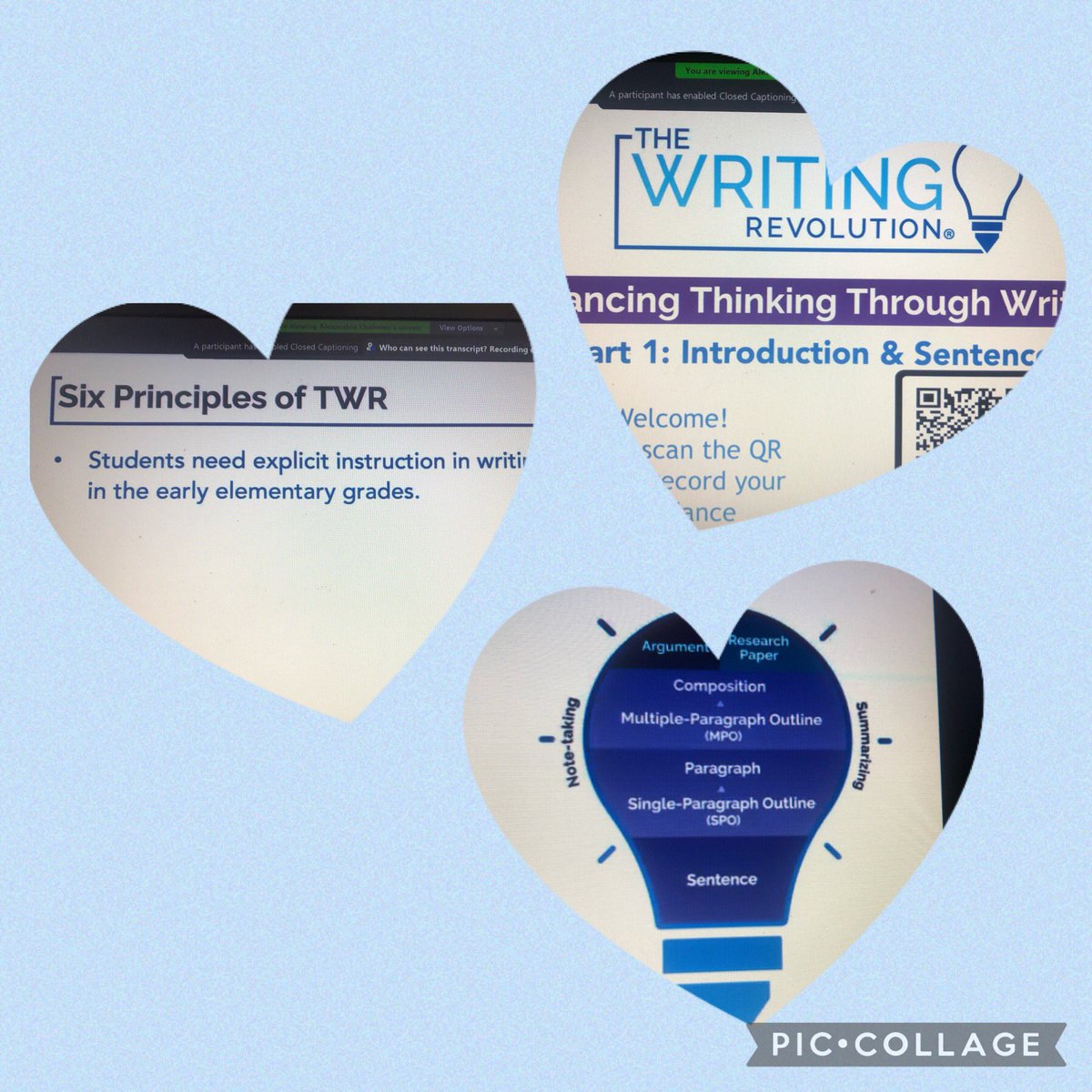 Ready to implement techniques to improve student writing AND increase comprehension! Day 1 of Hochman method was incredible. Huge <a href="/TheWritingRevol/">The Writing Revolution</a> fan right here! 
💙📝💁‍♀️ <a href="/ESCoftheWR/">ESC of the Western Reserve</a>