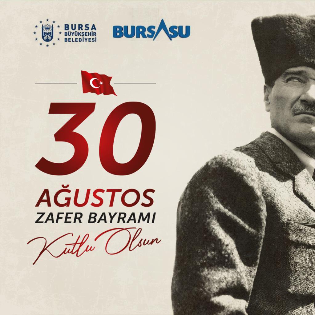 #30Ağustos Zafer Bayramımız kutlu olsun. 

Gazi Mustafa Kemal Atatürk ve kahramanlarımızı rahmet ve minnetle yad ediyoruz. 
Ruhları şad olsun. 

#BüyükTaarruz