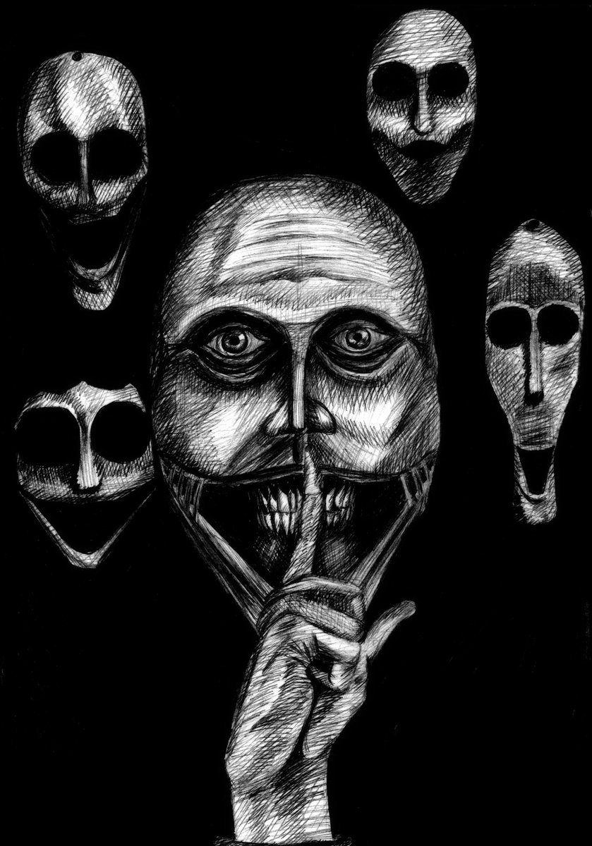 avargus777's tweet photo. The Painter - Analog Horror stuff [Vol.1]

#analoghorror #analoghorrorfanart #urbanslug #urbanspook #thepainter #thepainteranaloghorror #blackandwhite #scary #scaryart #fanart #Fanarts #fanartist https://t.co/SYLSHbgyGF