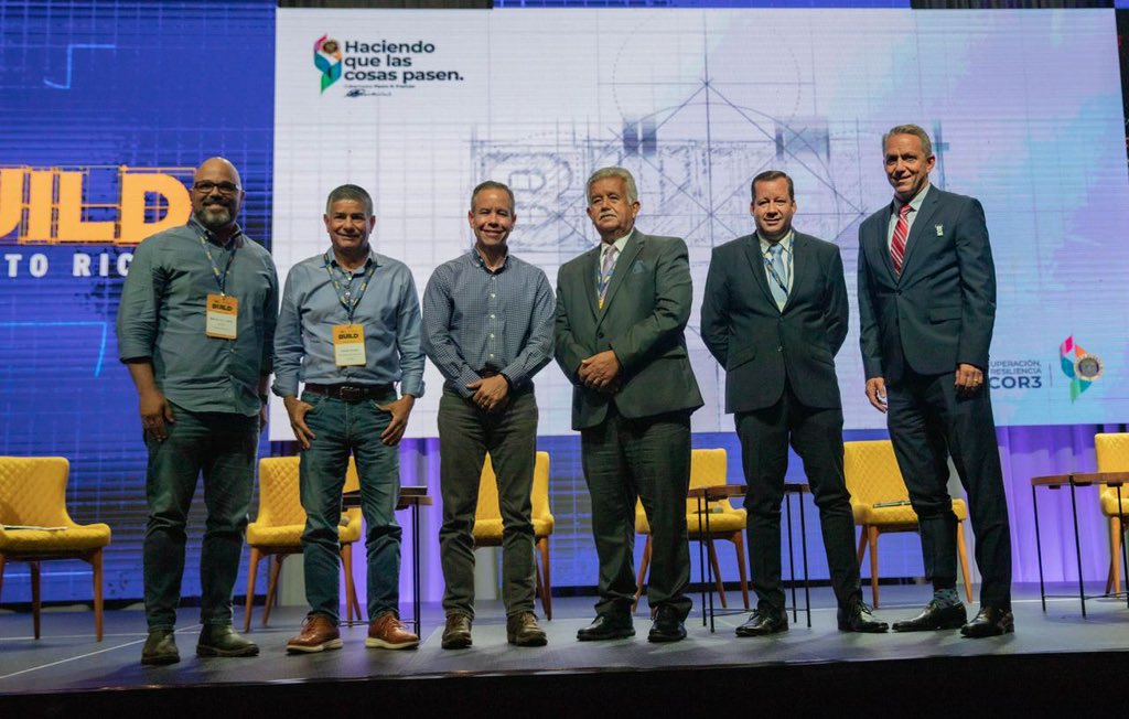 Miguel_Romero_'s tweet photo. Conversamos sobre reconstrucción y proyectos prioritarios en los municipios junto a compañeros alcaldes en el #BuildPR de @Cor3pr. Por nuestra parte, en #SanJuan identificamos prácticas y priorizamos obra en infraestructura de salud, recreativa, de seguridad y comunitaria que impacta directamente a nuestra gente. Gracias a @Laboy_COR3 y @GovPierluisi por apoyar la ejecución de obra en beneficio de los sanjuaneros.